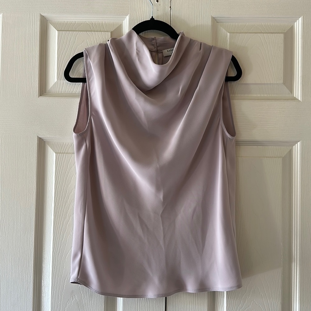 Aritzia Babaton Carter blouse lilac light purple